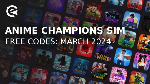 Anime champions simulator codes march