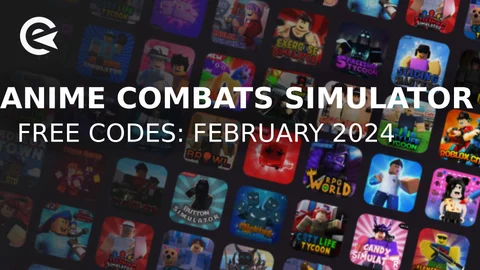 Anime combats simulator codes february 2024