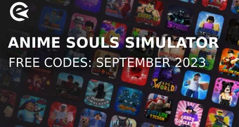 Anime souls simulator codes september 2023