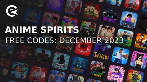 Anime Spirits Codes for December 2023