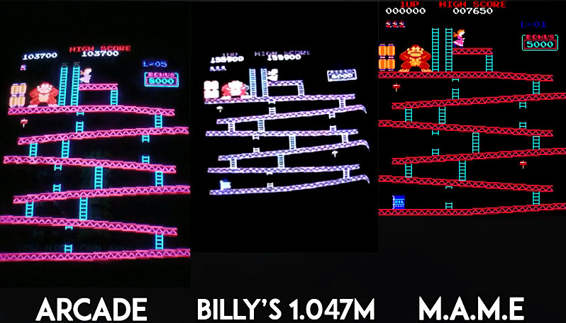 Arcade mame comparison