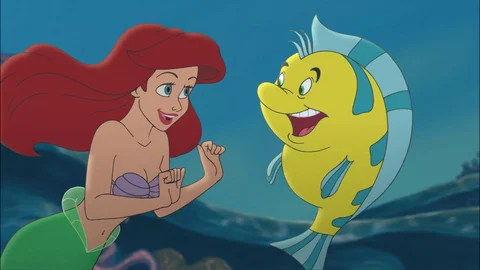 Ariel flounder