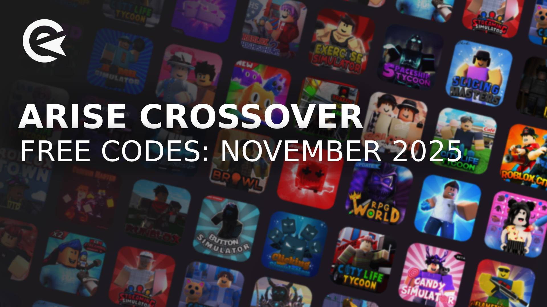 Arise crossover codes nov 25
