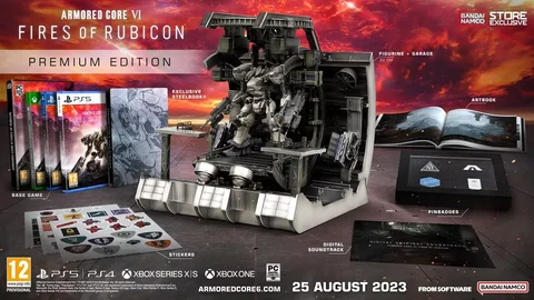 Armored Core 6 Pre-Order Editions Explained: Deluxe,…