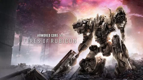 ARMORED CORE VI FIRES OF RUBICON PS5 Standard Disc Skin Sticker