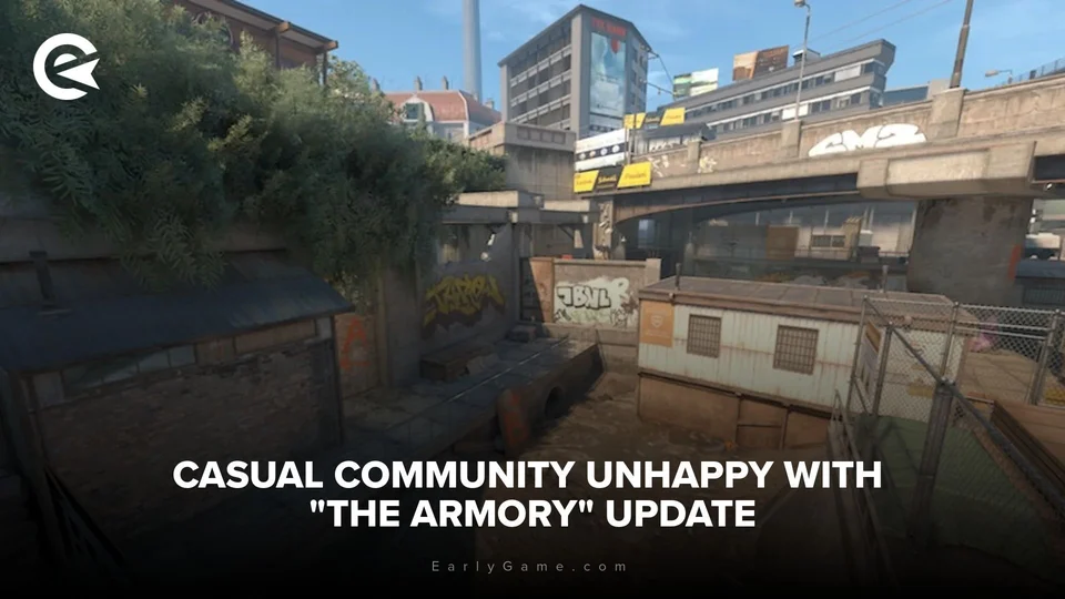 CS2 Casual community unhappy with "The Armory" update EarlyGame