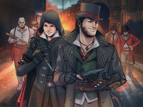 Assassins creed jacob frye evie frye