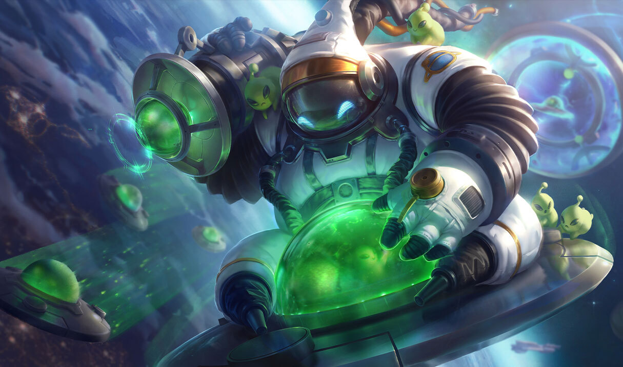 Astronaut Bard Splash Art