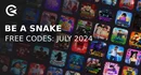 Be a snake codes july 2024