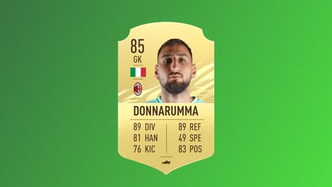 Best italian players fifa 21 gianluigi donnarumma