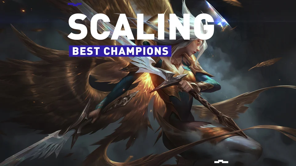 Best scaling champions in LoL
