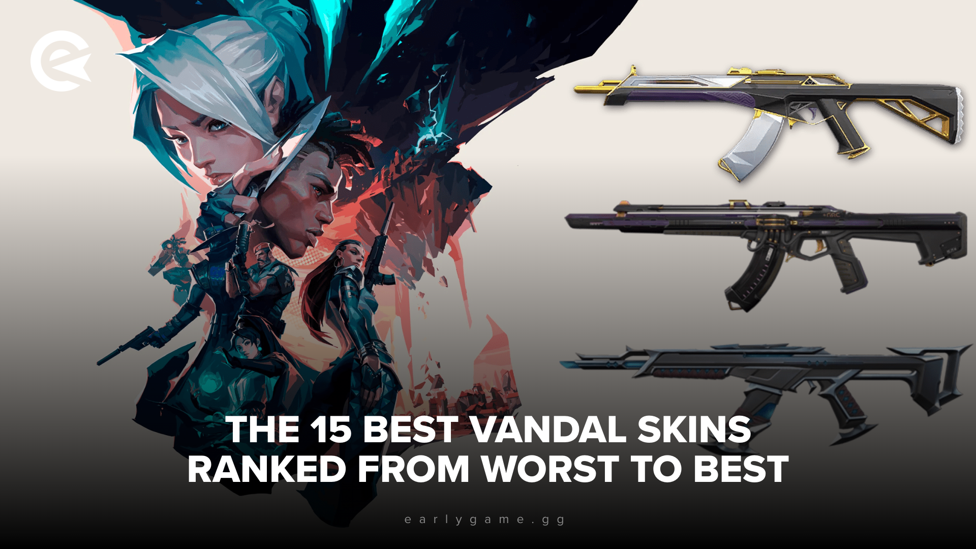 Best vandal skins ranked from worst to best