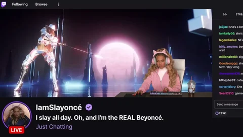 Beyonce twitch