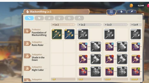 Blacksmith summoners war