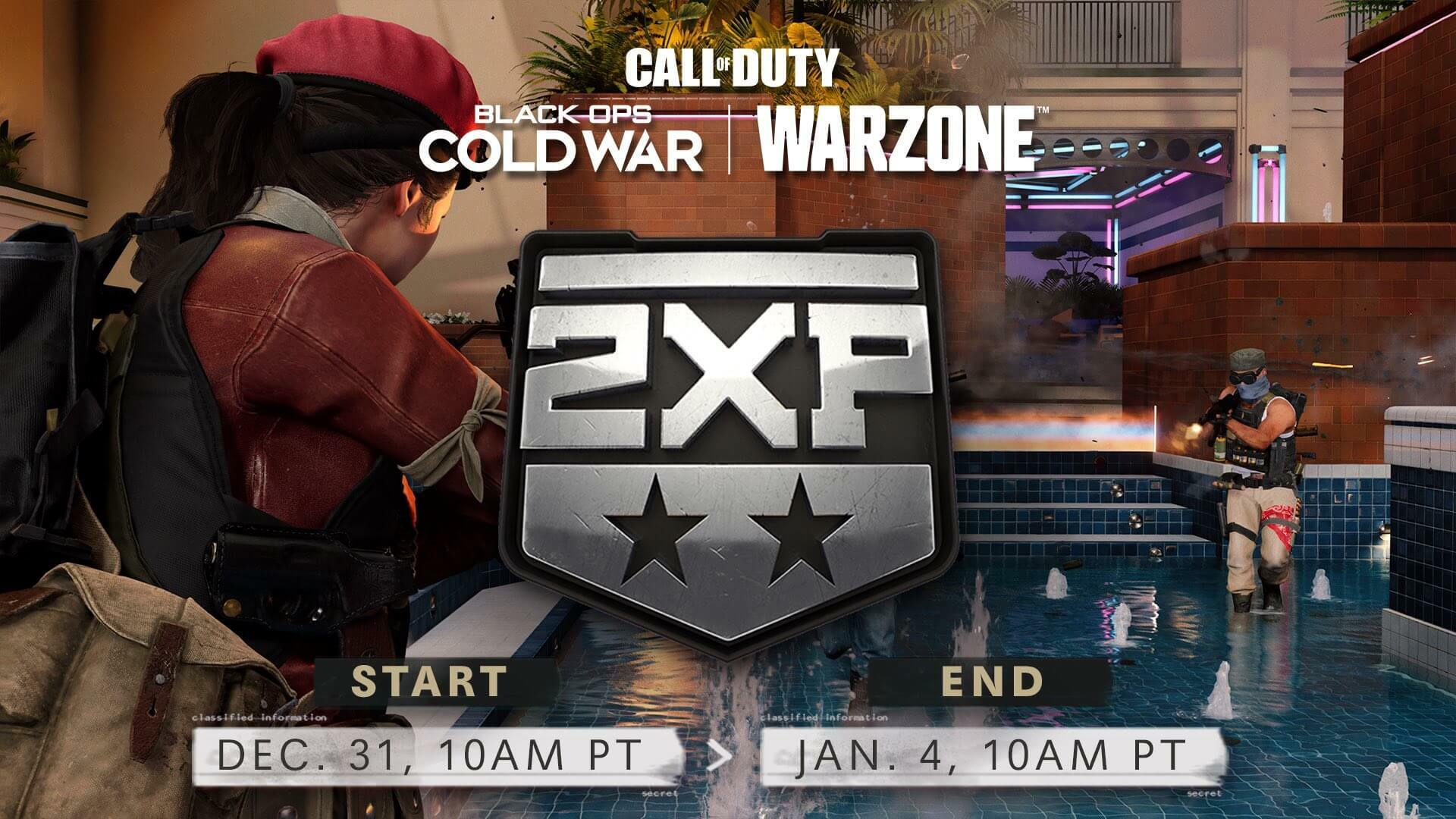 Bocw and warzone 2xp