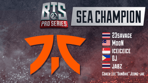 Bts pro series sea fnatic