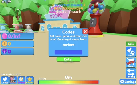 NEW* ALL WORKING CODES FOR BUBBLE GUM MAYHEM IN 2023! ROBLOX BUBBLE GUM  MAYHEM CODES 
