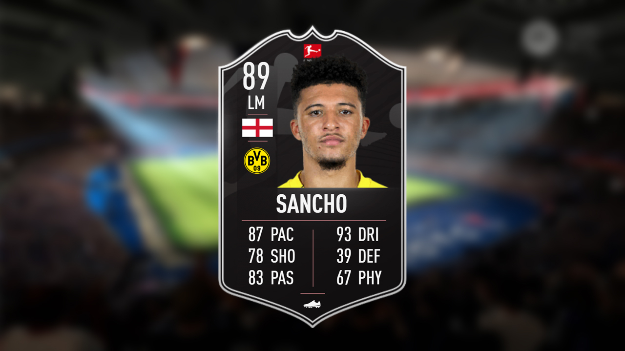Bundesliga potm jadon sancho