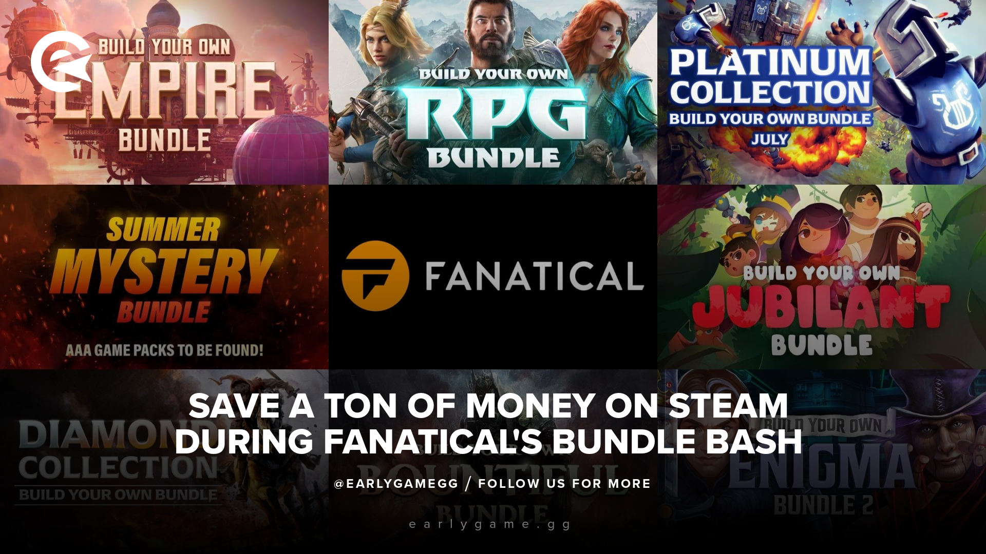 Save A Ton Of Money On Steam Games During Fanatical S EarlyGame Bundle Bash Thumbnail 