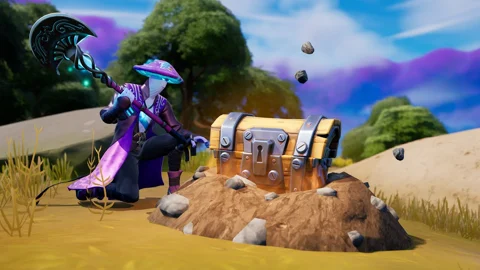 Buried treasure fortnite