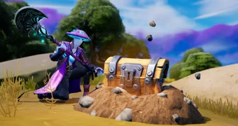 Buried treasure fortnite