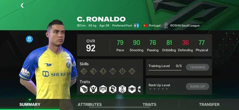 C ronaldo fc mobile