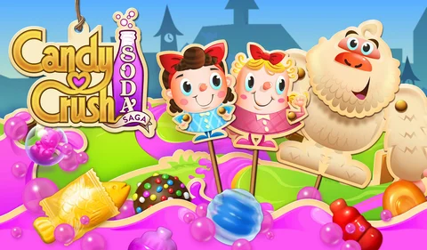 Candy crush soda saga header