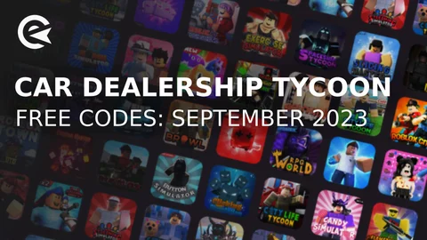 Roblox Car Dealership Tycoon Codes (December 2023) - Car