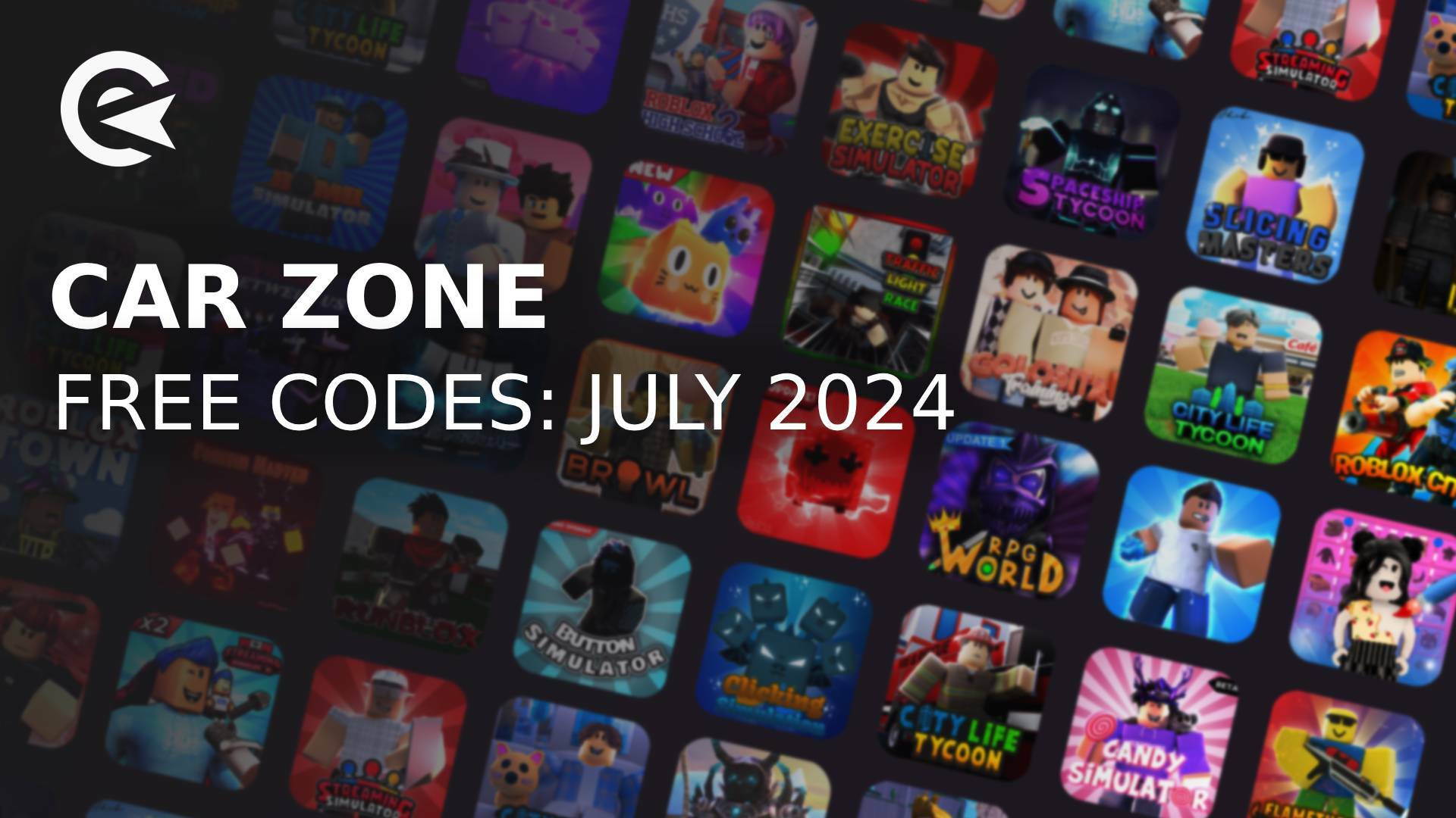 Car zone codes july 2024