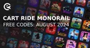 Cart ride monorail codes august 2024