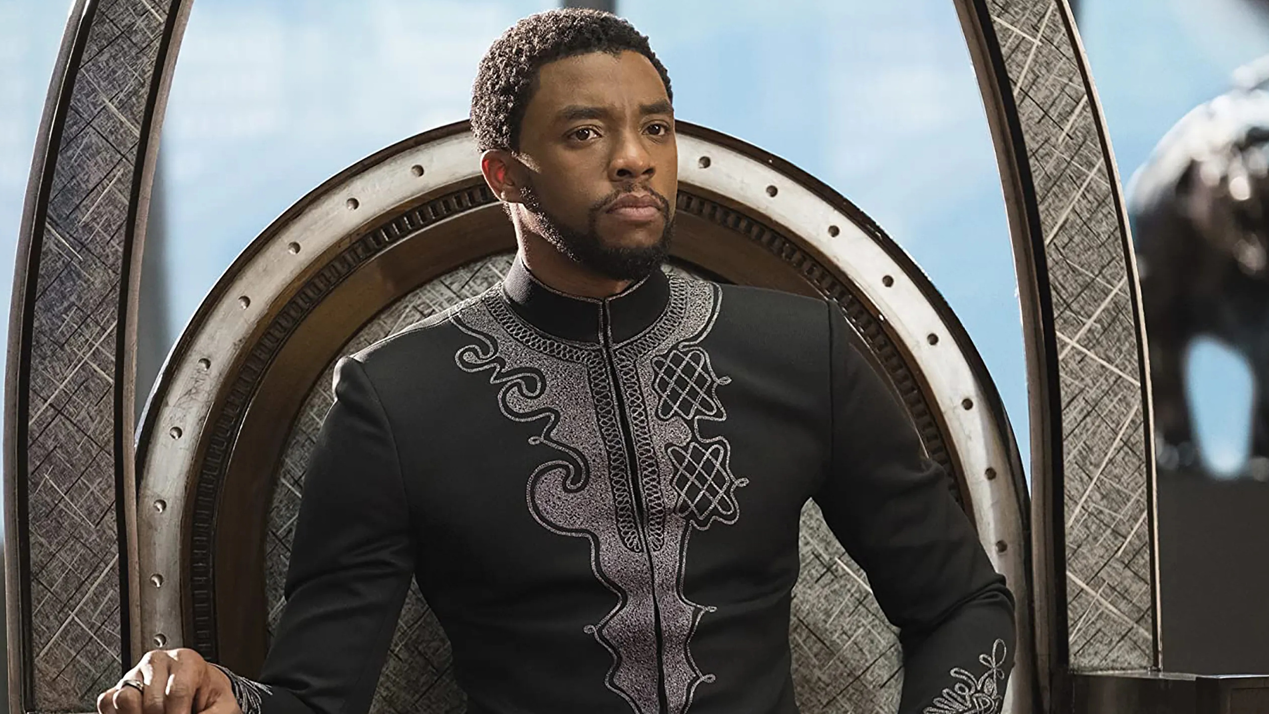 Chadwick boseman black panther cropped processed by imagy