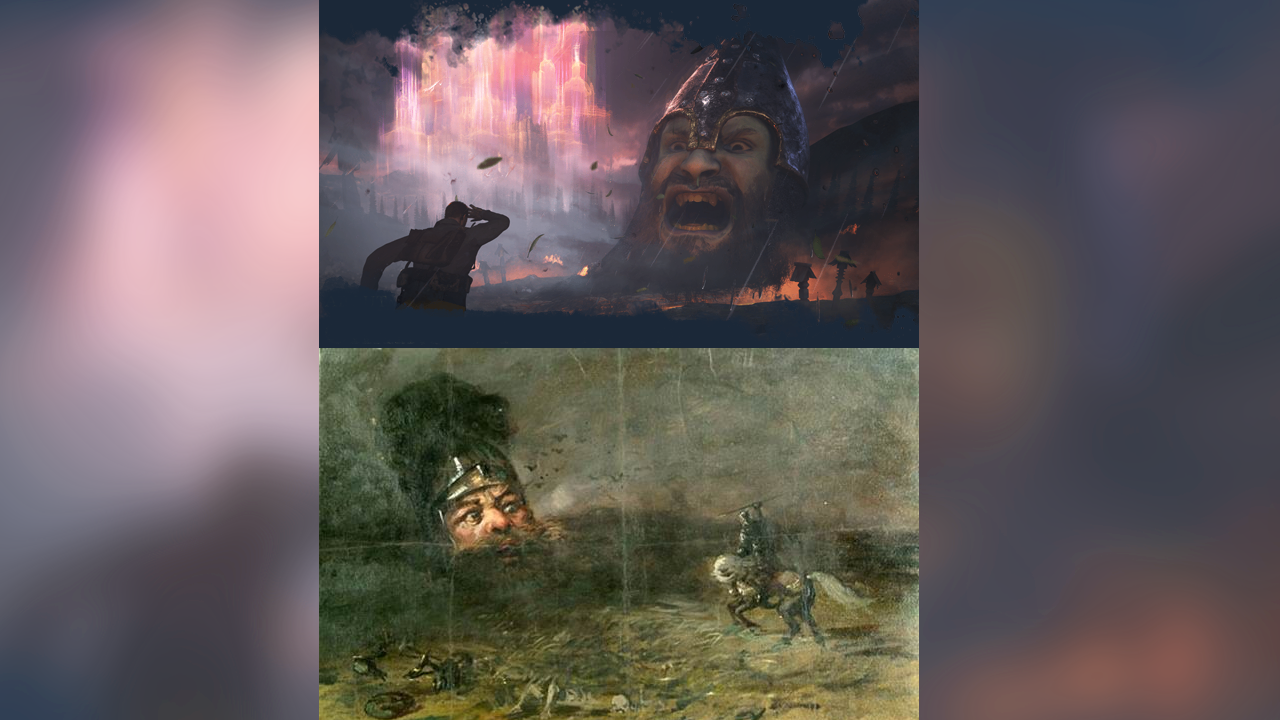 Chains of lukomorye comparison