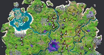 Chicken locations fortnite season 7