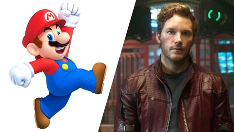 Chris pratt super mario