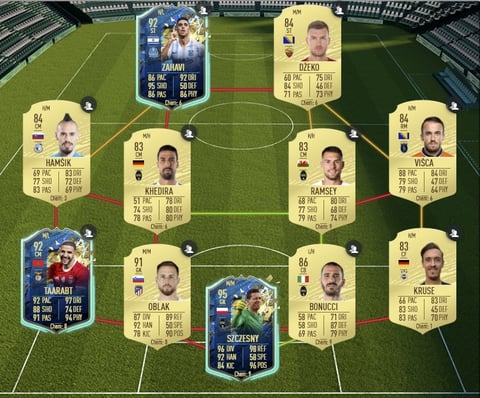 Cl moments lucas moura 89 squad sbc