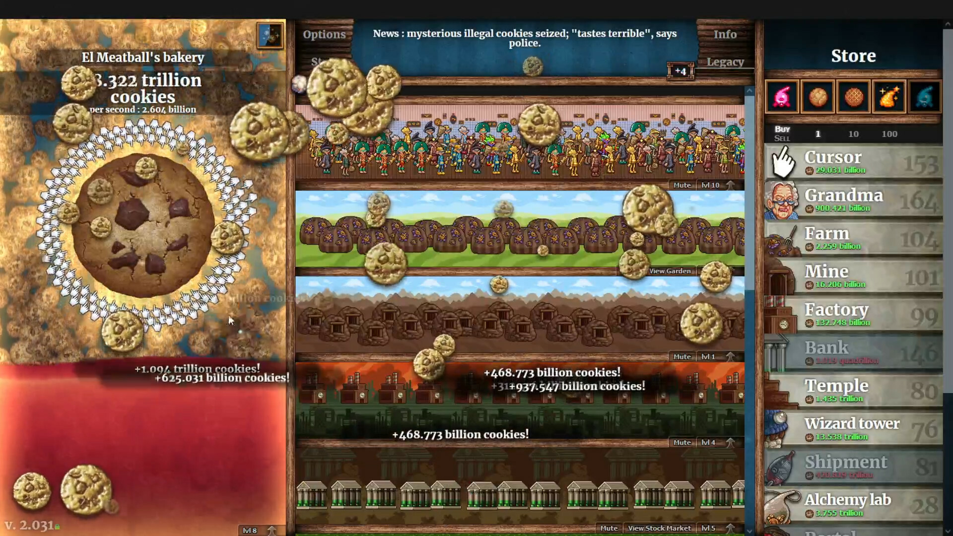 Чит-коды Cookie Clicker (полный список) - xpLa