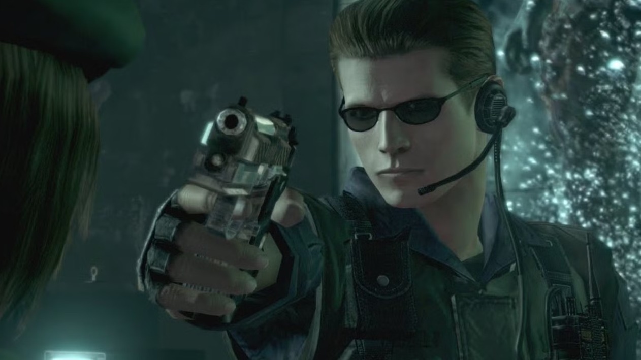 Cropped Albert Wesker Resident Evil 1996