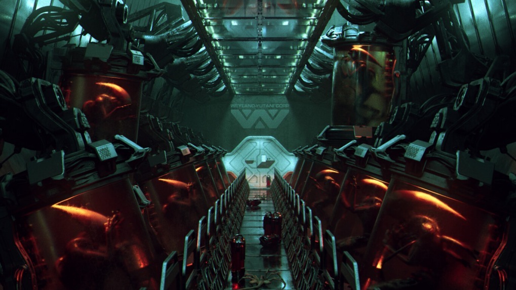 Cropped Alien Rommulus corporation