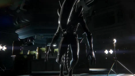 Cropped Alien isolation