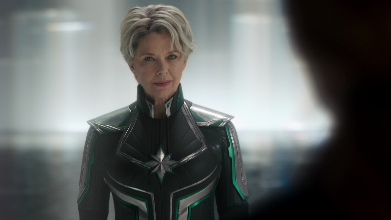 Cropped Annette Bening Captain Marvel