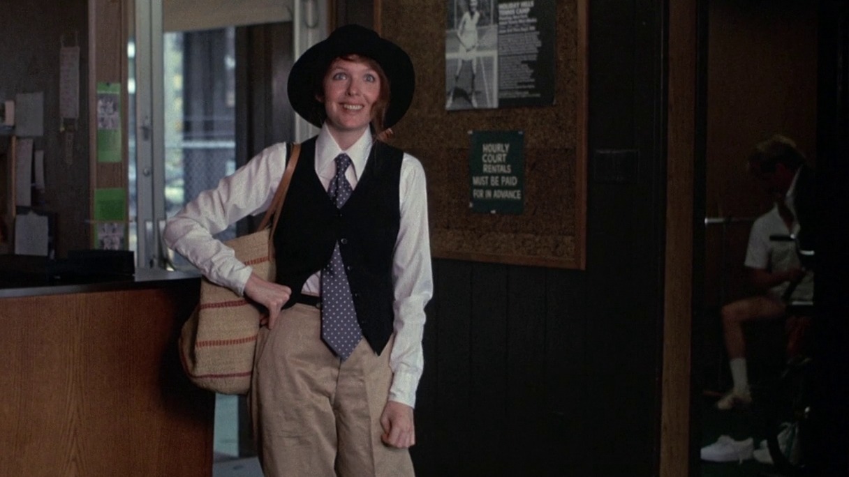 Cropped Annie Hall 1977 diane keaton