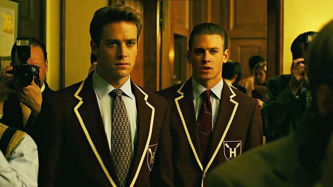 Cropped Armie Hammer in The Social Network 2010