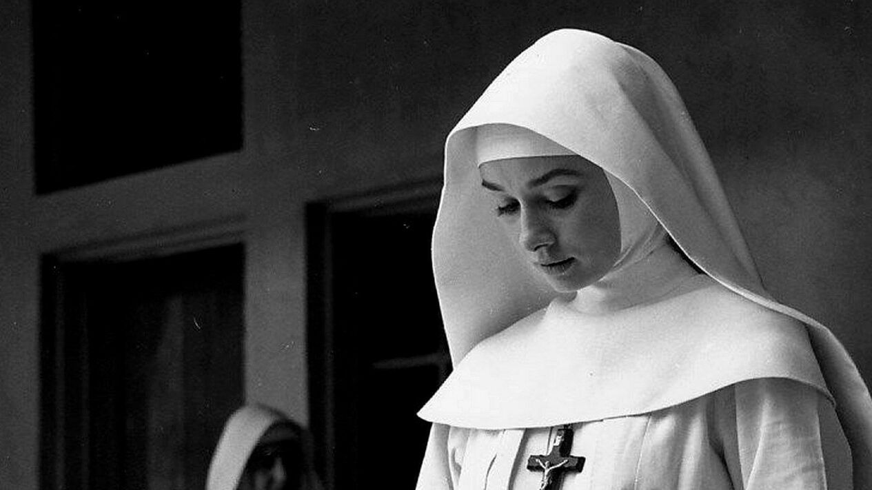 Cropped Audrey Hepburn The Nuns Story