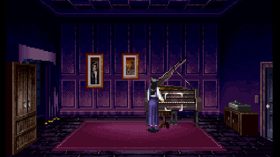 Cropped Barrows Family Manor Clock Tower Rewind 2024