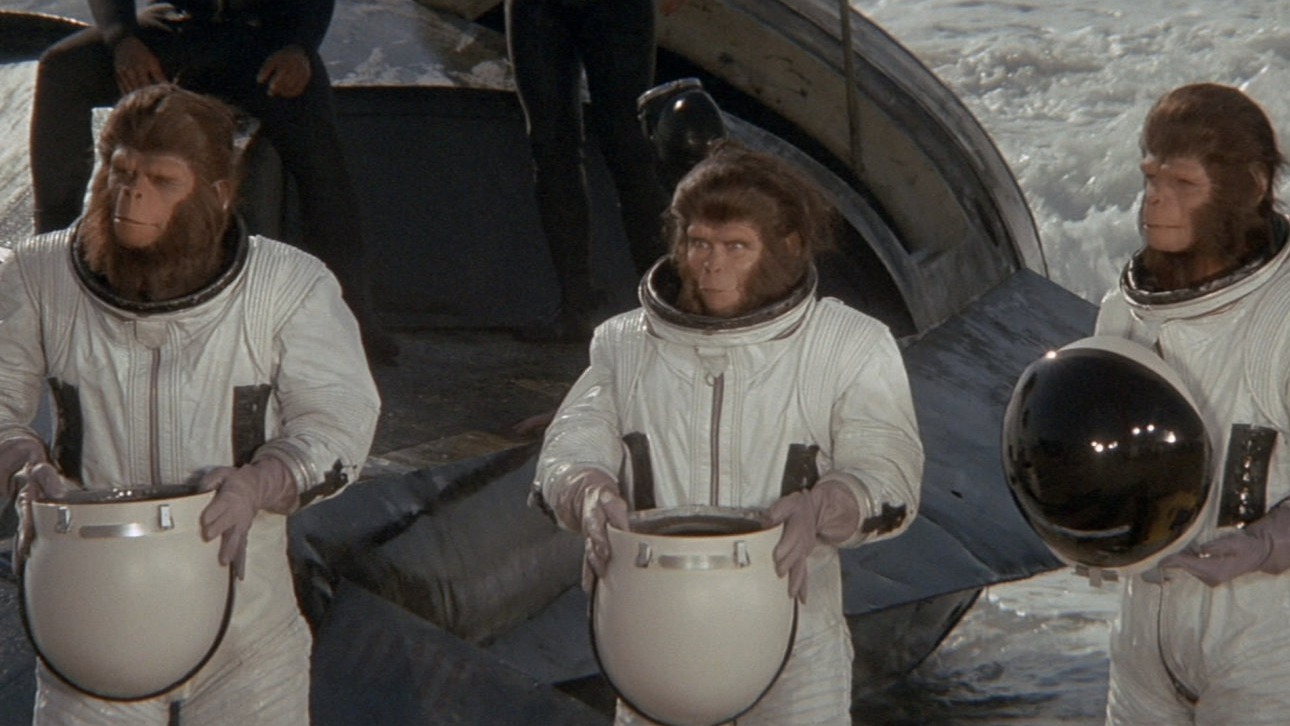 Cropped Battle from the Planet of the Apes 1971