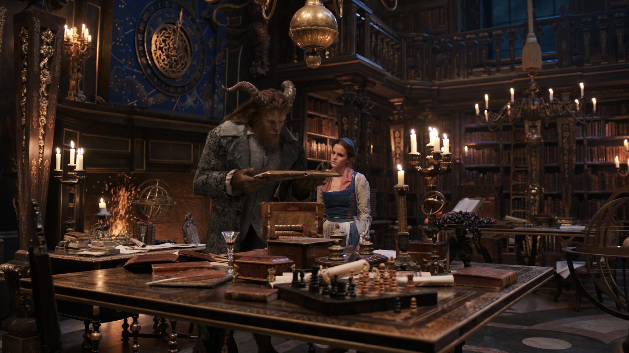 Cropped Beauty and the Beast