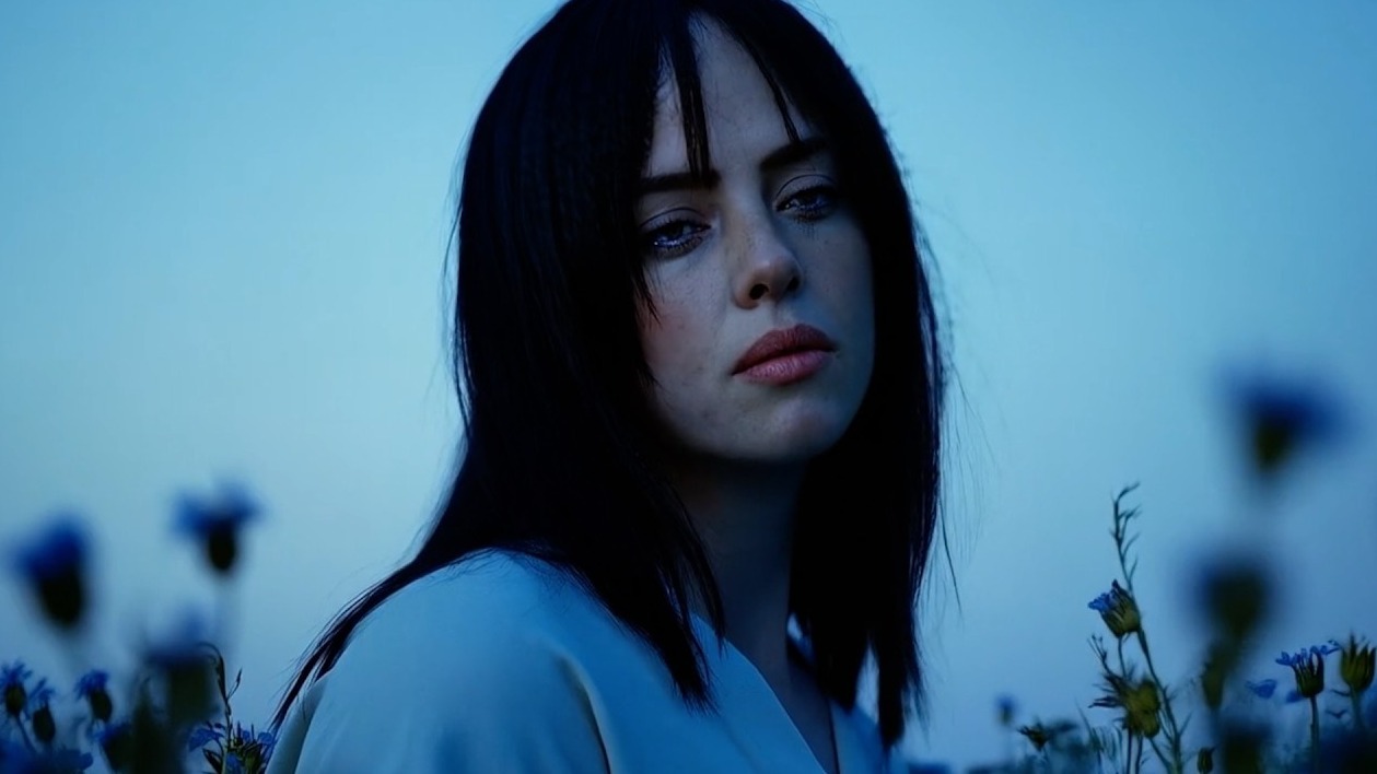 Cropped Billie Eilish Wildflower
