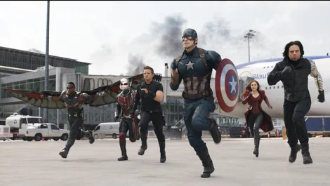 Cropped Captain America Civil War