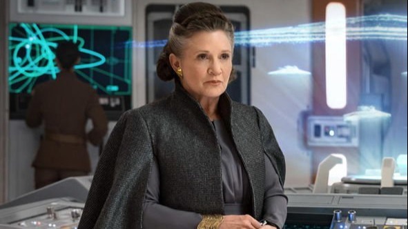 Cropped Carrie Fisher