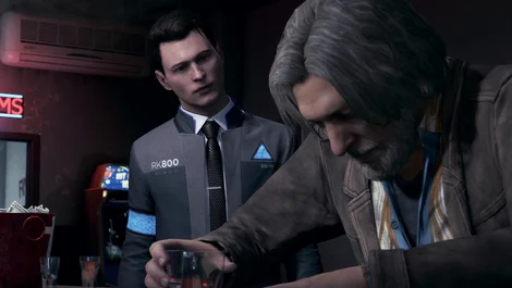 Cropped Connor and Hank Detroit Become Human 2018